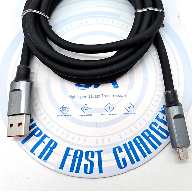 Cable Engomado Usb V8 1.5M 5A